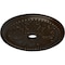 Ekena Millwork Winsor Ceiling Medallion (Fits Canopies up to 4"), Hand-Painted Bronze, 27 1/2"OD x 4"ID x 1 1/2"P CM27WIBZS - alternate 2